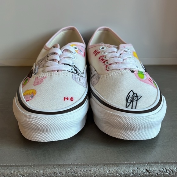 Vans x Javier Calleja OG Authentic L Potting Soil and Blushing Bride Sneakers - Picture 3 of 12